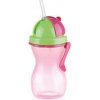 Tescoma Bambini 668172.53 - Detská fľaša so slamkou BAMBINI 300 ml - zelená, ružová Tescoma Bambini 668172.53 - Detská fľaša so slamkou BAMBINI 300 ml - zelená, ružová