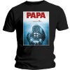 Ghost tričko Papa Jaws čierne