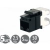 Zařezávací keystone Solarix CAT6 UTP SXKJ-6-UTP-BK Zařezávací keystone Solarix CAT6 UTP SXKJ-6-UTP-BK