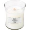 WoodWick Vonná sviečka váza White Teak 85 g WoodWick Vonná sviečka váza White Teak 85 g