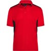 James & Nicholson Polokošile Strong JN 828, krátký rukáv, pánská COT02082887614-red/black Červená/černá 4XL James & Nicholson Polokošile Strong JN 828, krátký rukáv, pánská COT02082887614-red/black Červená/černá 4XL