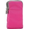 AppleMix Taška / puzdro - multifunkčné - opasok / ramenný popruh + karabína pre Apple iPhone - ružová AppleMix Taška / puzdro - multifunkčné - opasok / ramenný popruh + karabína pre Apple iPhone - ružová