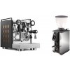 Rocket Espresso Appartamento, black/copper + Stone Espresso Pebble, chrome Rocket Espresso Appartamento, black/copper + Stone Espresso Pebble, chrome