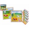 Teddies Magnetické puzzle - Moje prvé zvieratká, 57 dielikov Teddies Magnetické puzzle - Moje prvé zvieratká, 57 dielikov