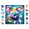 Puzzle Drevené 25 x 25 cm KOALA 160 Dielikov Drevená Skladačka Puzzle Drevené 25 x 25 cm KOALA 160 Dielikov Drevená Skladačka