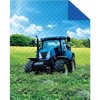 DETEXPOL Prehoz na posteľ Traktor blue Polyester, 170/210 cm