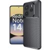 Techsuit CarbonFiber puzdro pre Xiaomi Redmi Note 14 5G – čierne Techsuit CarbonFiber puzdro pre Xiaomi Redmi Note 14 5G – čierne