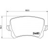 BREMBO Sada brzdových platničiek kotúčovej brzdy P85109