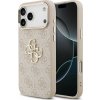 Guess PU Leather 4G Metal Logo Gold Frame Zadný Kryt pre iPhone 17 Pro Max Pink Guess PU Leather 4G Metal Logo Gold Frame Zadný Kryt pre iPhone 17 Pro Max Pink