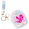 Glamour mini batôžtek holografický 10,5 cm s trblietkami s príveskom na kľúče Glamour mini batôžtek holografický 10,5 cm s trblietkami s príveskom na kľúče
