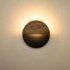 SIGMA LED nástenné svetlo Luna S, čierna/wenge, oceľ, drevo, 3 000 K - 40860 SIGMA LED nástenné svetlo Luna S, čierna/wenge, oceľ, drevo, 3 000 K - 40860