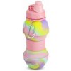 Skládací silikonová láhev NILS Camp NC4102 700ml růžová Skládací silikonová láhev NILS Camp NC4102 700ml růžová