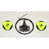 Kolieska Giro Boa pre GIRO BOA L6 MIRRORED DIAL B celá sada s lankami BOA č.: b1835-383-2 2 ks žltá