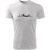 EKG dračia loď - Pánske tričko Fantasy športové - 2XL ( Biela ) EKG dračia loď - Pánske tričko Fantasy športové - 2XL ( Biela )