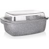 Banquet Pekáč s nepriľnavým povrchom Granite 32,5x21x11cm 5,7 l pokrievka