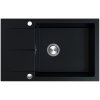 Berg Hobart granitový drez 78x50 cm čierna BRQ1911AXL Berg Hobart granitový drez 78x50 cm čierna BRQ1911AXL