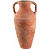 Terakotová amfora s dvomi uškami a s hladkým povrchom Romana Exclusive 70 cm 43655 Terakotová amfora s dvomi uškami a s hladkým povrchom Romana Exclusive 70 cm 43655
