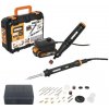 Multifunkčná sada WORX MakerX, 2 prístrojov WX988 obsahuje spájkovačku WX744, multifunkčný nástroj WX739.9 vrátane aku adaptéra HubX WA7161 20V a aku 2,0 Ah Multifunkčná sada WORX MakerX, 2 prístrojov WX988 obsahuje spájkovačku WX744, multifunkčný nástroj WX739.9 vrátane aku adaptéra HubX WA7161 20V a aku 2,0 Ah