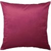 Scanquilt dekoračná obliečka na vankúš Velvet vínová Scanquilt dekoračná obliečka na vankúš Velvet vínová