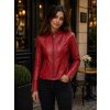 Max Original Leather Dámska kožená bunda CAMICURO (3XL 58-60) - Red - 3XL Max Original Leather Dámska kožená bunda CAMICURO (3XL 58-60) - Red - 3XL