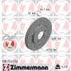 ZIMMERMANN Brzdový kotúč 100.1241.52 ZIMMERMANN Brzdový kotúč 100.1241.52