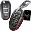 Kožené puzdro obal na kľúč PEUGEOT 208 307 308 308S 408 508 2008 Kožené puzdro obal na kľúč PEUGEOT 208 307 308 308S 408 508 2008