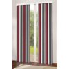 Záves dekoračný, Oxy Dúha 150 cm, červenošedá 150 cm Záves dekoračný, Oxy Dúha 150 cm, červenošedá 150 cm