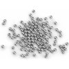 Plastové voskové koráliky / perly Glance Ø4 mm šedá holubia 10g Plastové voskové koráliky / perly Glance Ø4 mm šedá holubia 10g