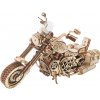 Robotime Drevené 3D mechanické puzzle Motorka Cruiser 420 ks Robotime Drevené 3D mechanické puzzle Motorka Cruiser 420 ks