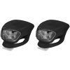 LONGUS Svetlá set SIFE 2+2LED 2f čierne LONGUS Svetlá set SIFE 2+2LED 2f čierne