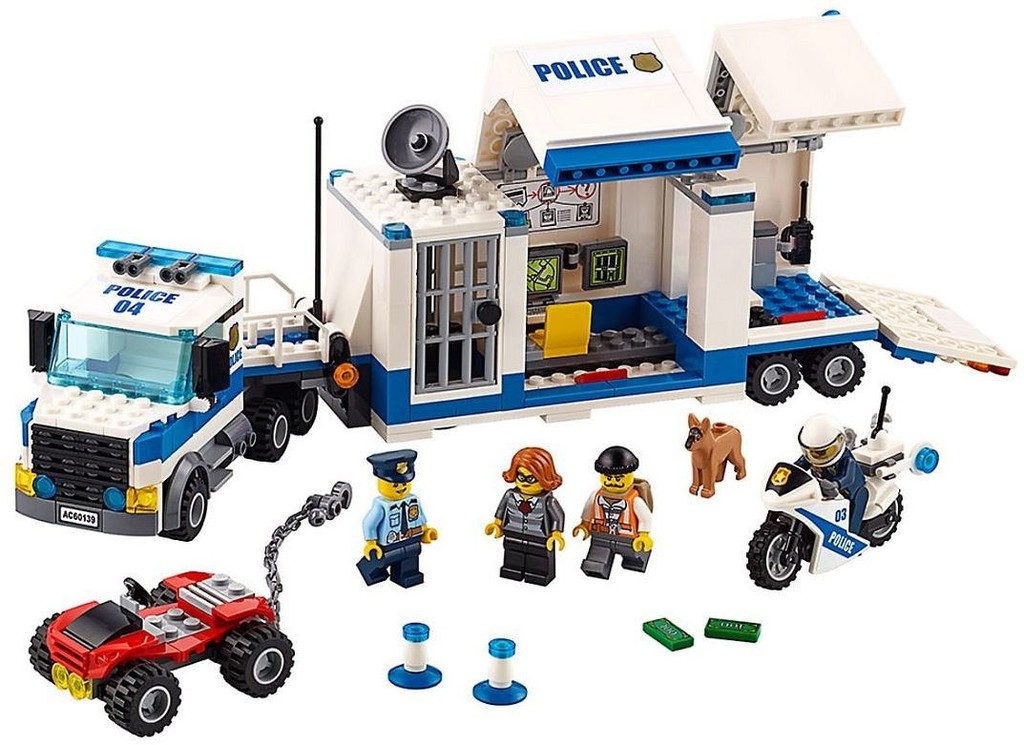 LEGO® City 60139 Mobilné veliteľské centrum