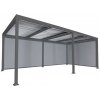 Bioklimatická pergola HWC-L46 3x6 so 3 bočnými stenami Bioklimatická pergola HWC-L46 3x6 so 3 bočnými stenami