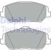 Sada brzdových platničiek kotúčovej brzdy DELPHI LP3385 Sada brzdových platničiek kotúčovej brzdy DELPHI LP3385