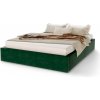Wilsondo Manželská posteľ s úložným priestorom Orlando 140x200 - zelená Wilsondo Manželská posteľ s úložným priestorom Orlando 140x200 - zelená