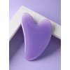 Masážna pomôcka Gua Sha - fialová Masážna pomôcka Gua Sha - fialová