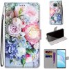Peňaženkové kožené puzdro DRAWING na Xiaomi Mi 10T Lite 5G - Light Pink Bouquet Peňaženkové kožené puzdro DRAWING na Xiaomi Mi 10T Lite 5G - Light Pink Bouquet