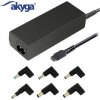 Akyga AK-NU-13 90W - neoriginální (Univerzální napájecí zdroj / nabíječka / AC adaptér pro notebooky - 6 konektorů) Akyga AK-NU-13 90W - neoriginální (Univerzální napájecí zdroj / nabíječka / AC adaptér pro notebooky - 6 konektorů)