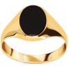 iZlato Forever Zlatý pánsky prsteň s prírodným ónyxom IZ22423 iZlato Forever Zlatý pánsky prsteň s prírodným ónyxom IZ22423
