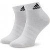 adidas Súprava 3 párov vysokých dámskych ponožiek T Spw Ank 3P HT3468 Biela