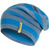 Sensor čiapka MERINO WOOL modrá pruhy