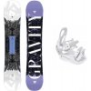 Gravity Trinity 23/24 dámský snowboard + Raven S230 White vázání - 148 cm + S/M (EU 37-42)