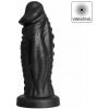 Hidden Desire Extreme Vibrating Devil Monster Dildo Black