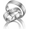 Snubní prsteny ze stříbra SI-07 Snubní prsteny ze stříbra SI-07