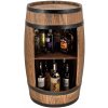 Drevený sudový bar, skrinka na alkohol, wenge Drevený sudový bar, skrinka na alkohol, wenge