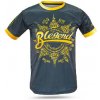 Muay Thai tričko Blegend Gold Tiger Unisex čierne-zlaté Veľkosť: M Muay Thai tričko Blegend Gold Tiger Unisex čierne-zlaté Veľkosť: M