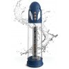 Pompka na penis Max Boost Pro Flow - modro/priehľadná Pump Worx Pompka na penis Max Boost Pro Flow - modro/priehľadná Pump Worx
