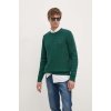 Tommy Hilfiger sveter pánsky bavlnený MW0MW33132 zelená XL Tommy Hilfiger sveter pánsky bavlnený MW0MW33132 zelená XL