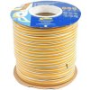 Těsnění do oken a dveří samolepící 9x4mm TYP E bílé 150m Těsnění do oken a dveří samolepící 9x4mm TYP E bílé 150m
