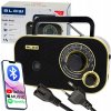 KUCHYNSKÉ RÁDIO SIEŤOVÉ/BATÉRIOVÉ FM AM BLUETOOTH BLOW RA12 ČIERNO-ZLATÉ KUCHYNSKÉ RÁDIO SIEŤOVÉ/BATÉRIOVÉ FM AM BLUETOOTH BLOW RA12 ČIERNO-ZLATÉ