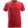 Snickers Workwear tričko Classic s krátkym rukávom červené